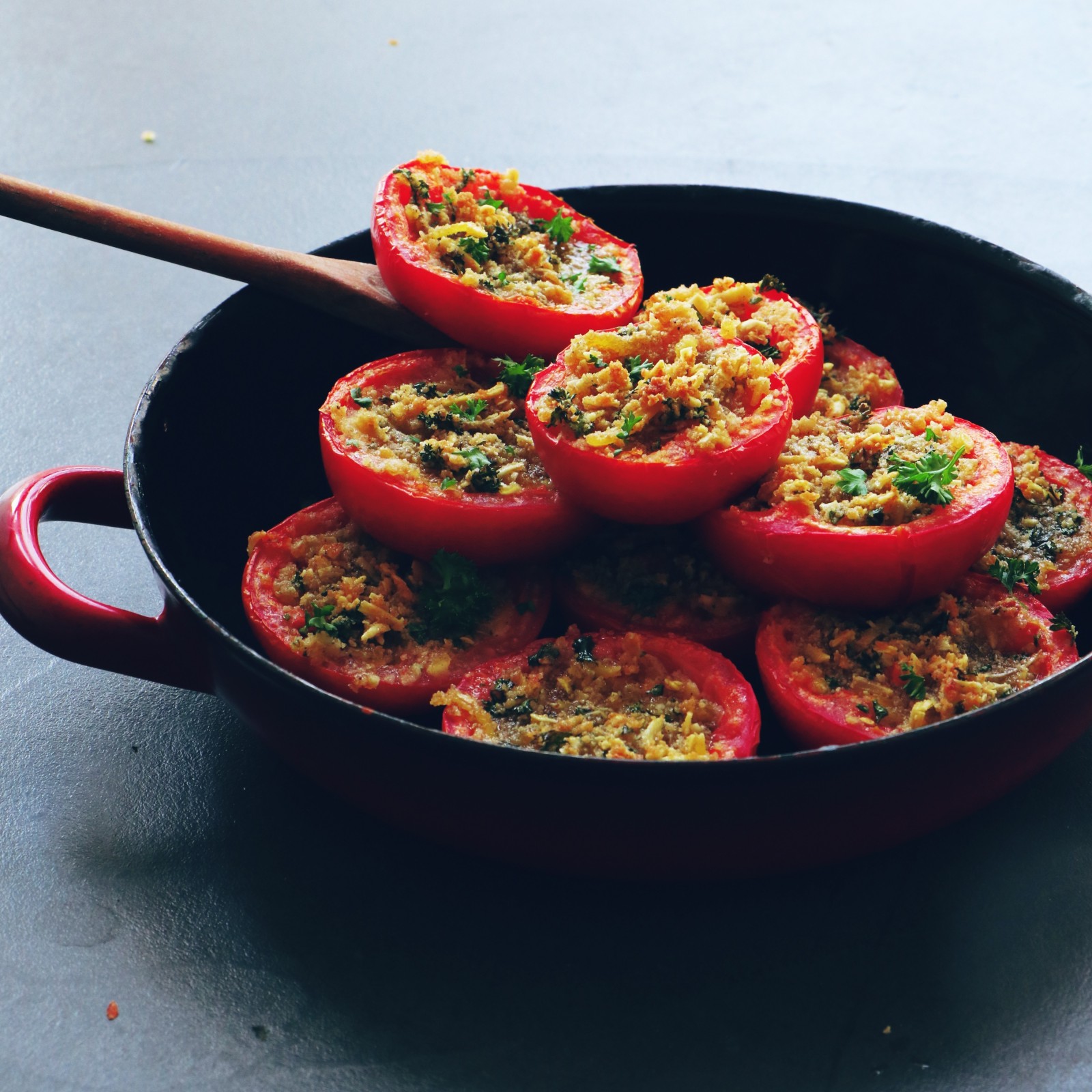 Tomaten Aus Dem Ofen Vegane Rezepte Auf 100affen De